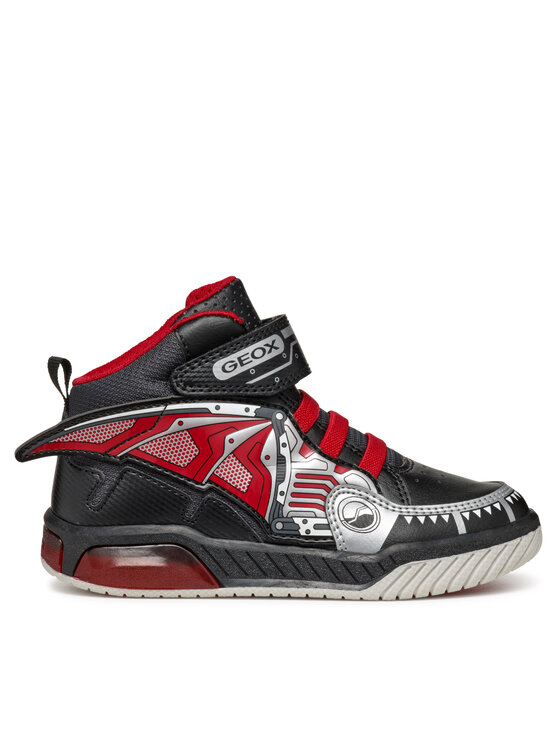 Geox Sneakersy J Inek Boy J469CB 011BC C0048 DD Čierna