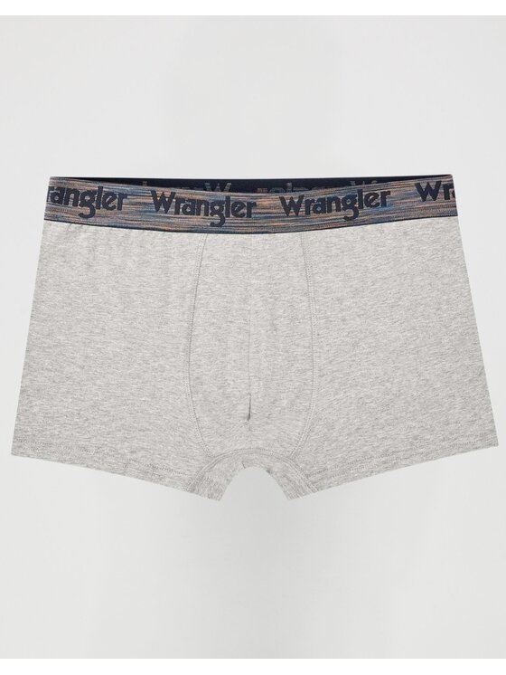 Wrangler Wrangler Bokserki Montel 3 Pack Cotton Elastane Trunks Kolorowy