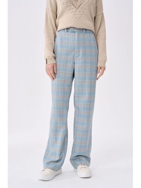 blue shadow blue shadow Spodnie damskie Alaska BS Błękitny Standard Fit