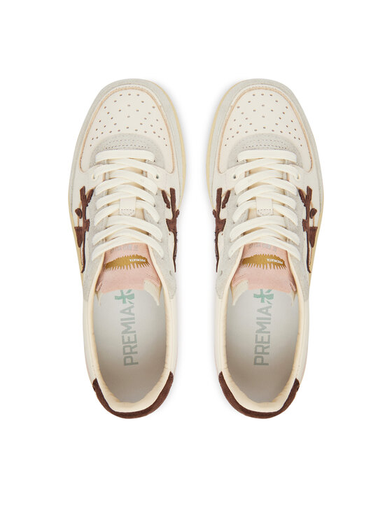 Premiata Premiata Сникърси Bsktclad Bskt Clayd Var 8284 Екрю