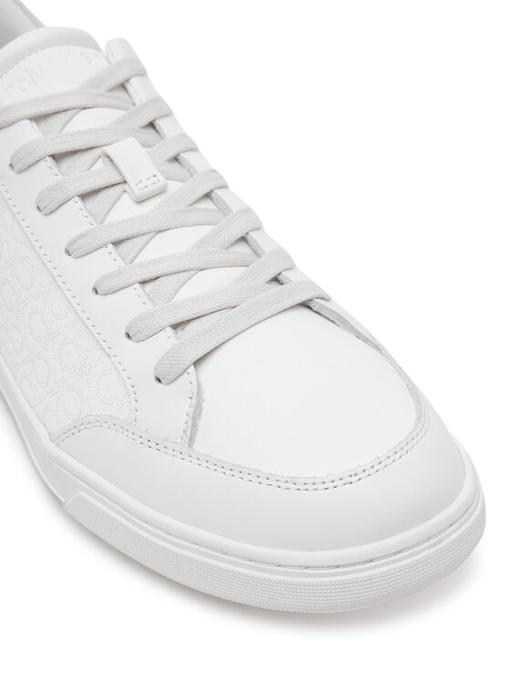 Calvin Klein Calvin Klein Sneakers Low Top Lace Up Lth Mono HM0HM01756 Alb