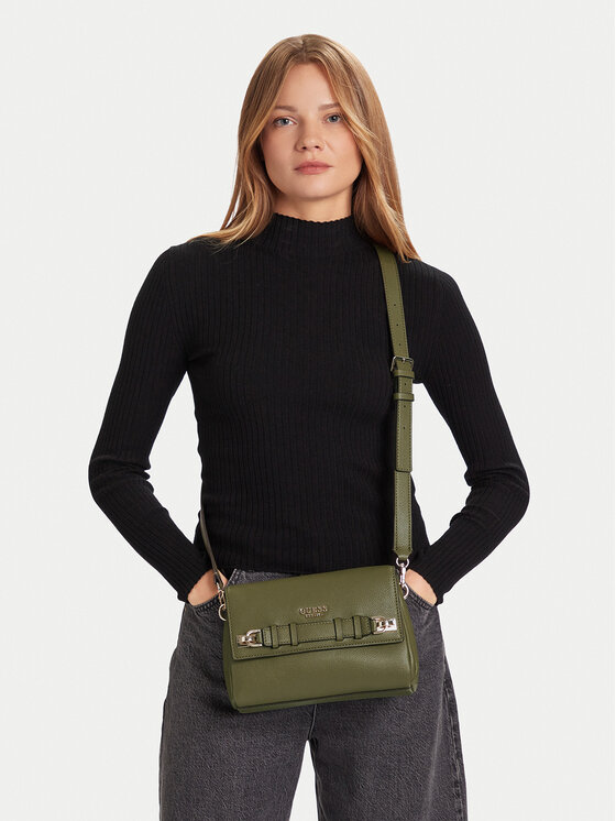 Guess Guess Kabelka Gregoria HWBG85 46200 Zelená