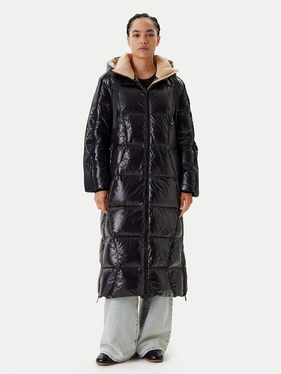ViCOLO ViCOLO Geacă din puf TS0025 Negru Regular Fit