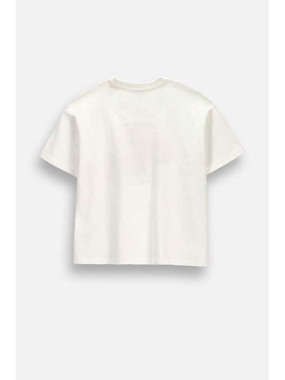 Coccodrillo Coccodrillo T-Shirt ZC6143203FGJ-003 Krémová Regular Fit