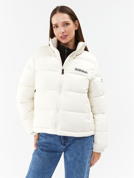 Napapijri Napapijri Pehelykabát NP0A4HJV Ekru Regular Fit