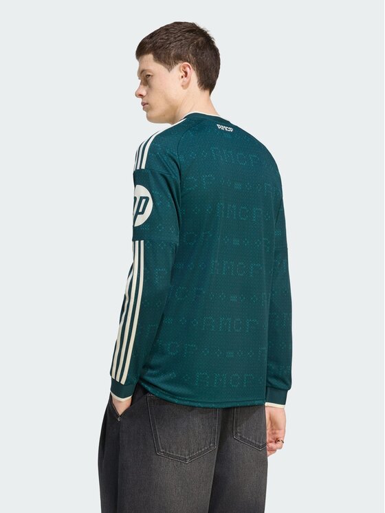 adidas adidas Koszulka techniczna 171556 Zielony Slim Fit