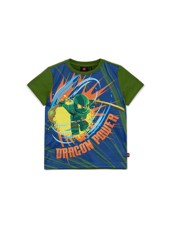 LEGO LEGO T-Shirt 12011209/891 Zielony Regular Fit