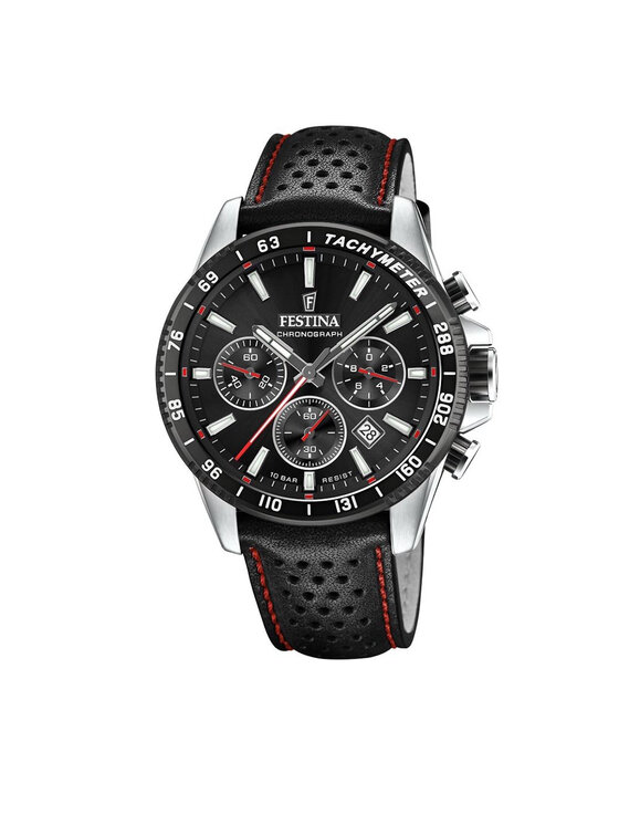Festina Festina Zegarek Timeless Chronograph F20561/4 Czarny