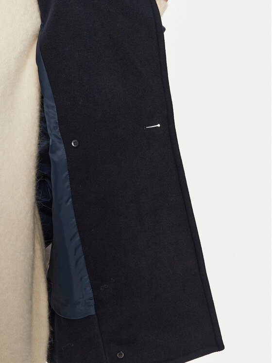 Tommy Jeans Tommy Jeans Kabát pro přechodné období DW0DW19752 Tmavomodrá Regular Fit