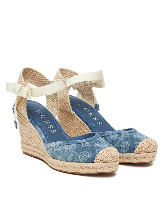 Guess Guess Espadrile FLJCYR DEN04 Albastru