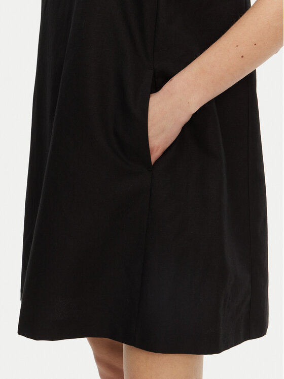 Weekend Max Mara Weekend Max Mara Sukienka codzienna Racer 2515221102 Czarny Regular Fit