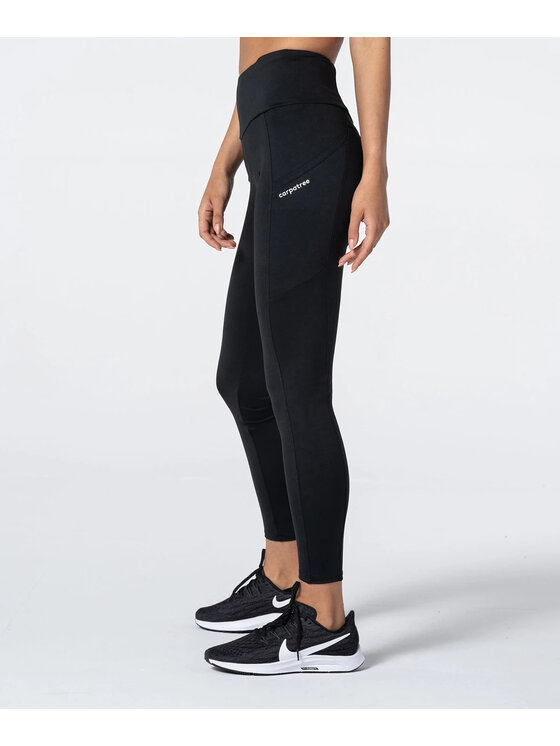 Carpatree Carpatree Legginsy Libra leggings Czarny Fitted Fit