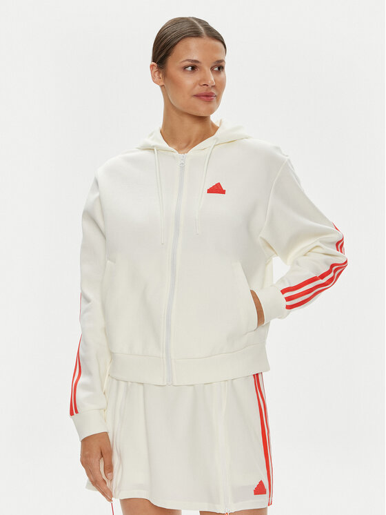 adidas Jopa Future Icons 3-Stripes IS3679 Bela Loose Fit | Modivo.si
