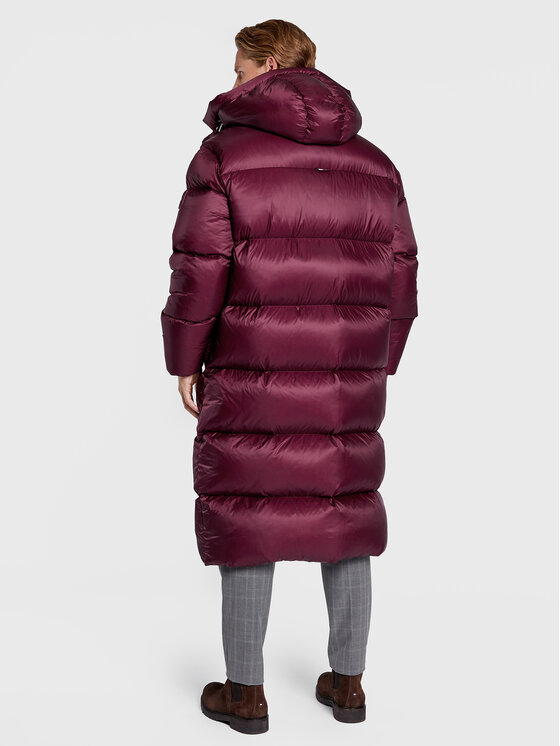 Tommy Hilfiger Daunenjacke Zero Gravity MW0MW27686 Dunkelrot 