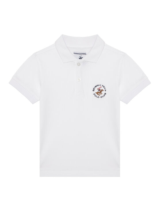 Beverly Hills Polo Club Beverly Hills Polo Club Pólóing P-SS26B-P42560 Fehér Regular Fit