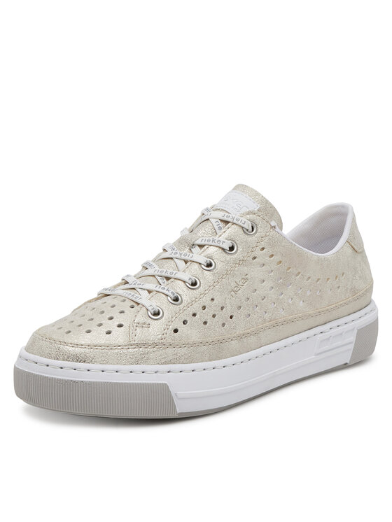 Rieker Rieker Sneakers L8849-60 Goldfarben