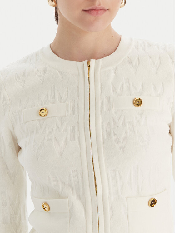 Marciano Guess Marciano Guess Strickjacke 5BGR06 5661Z Écru Regular Fit
