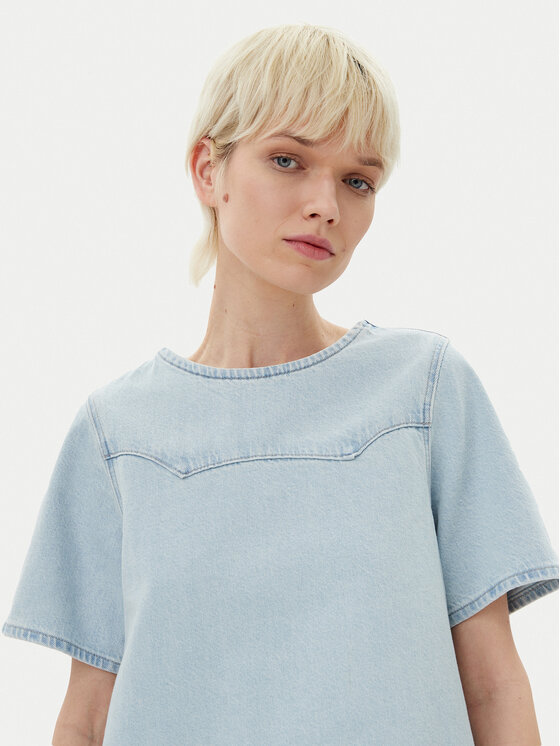 Levi's® Levi's® Džinsinė suknelė 001WD-0000 Žydra Regular Fit
