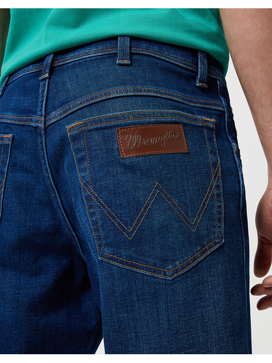 Wrangler Wrangler Pantaloncini di jeans TEXAS SHORTS Blu Regular Fit