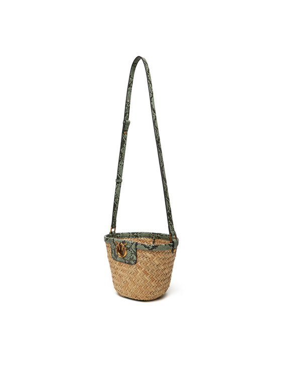 PINKO PINKO Torebka Love Summer Bucket PE 25 PLTT 103325 A2GO Beżowy