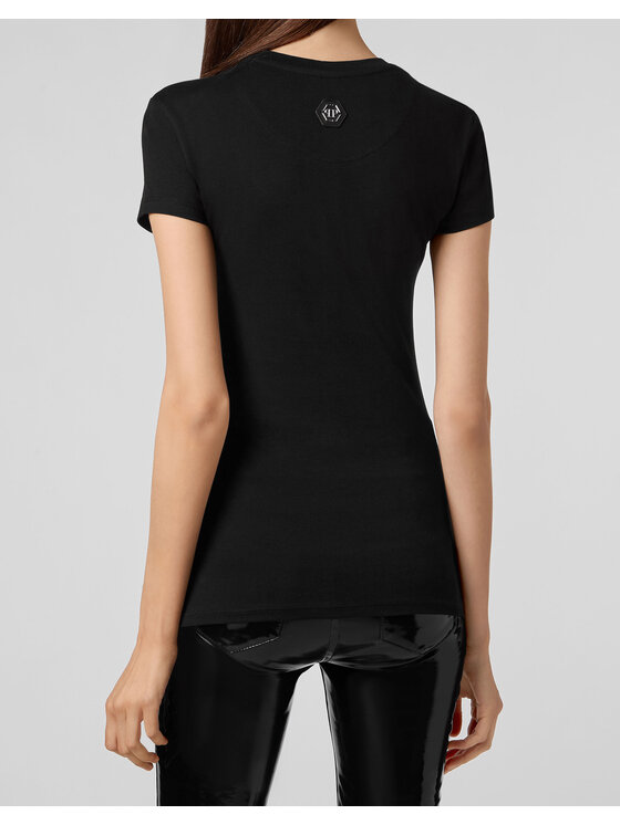 PHILIPP PLEIN PHILIPP PLEIN T-shirt 1643 Nero Regular Fit
