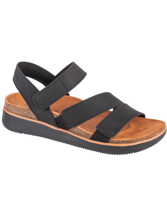 Skechers Skechers Sandali Skechers Lifted Comfort Nero