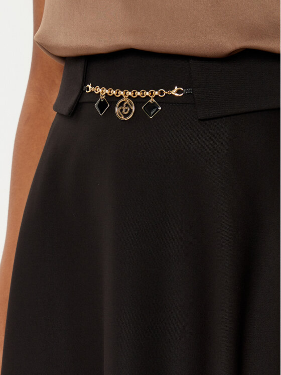 Rinascimento Rinascimento Midi krilo CFC0121918003 Črna Regular Fit