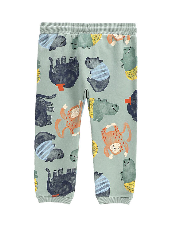 Coccodrillo Coccodrillo Pantaloni da tuta WC5120102SBN Verde Regular Fit