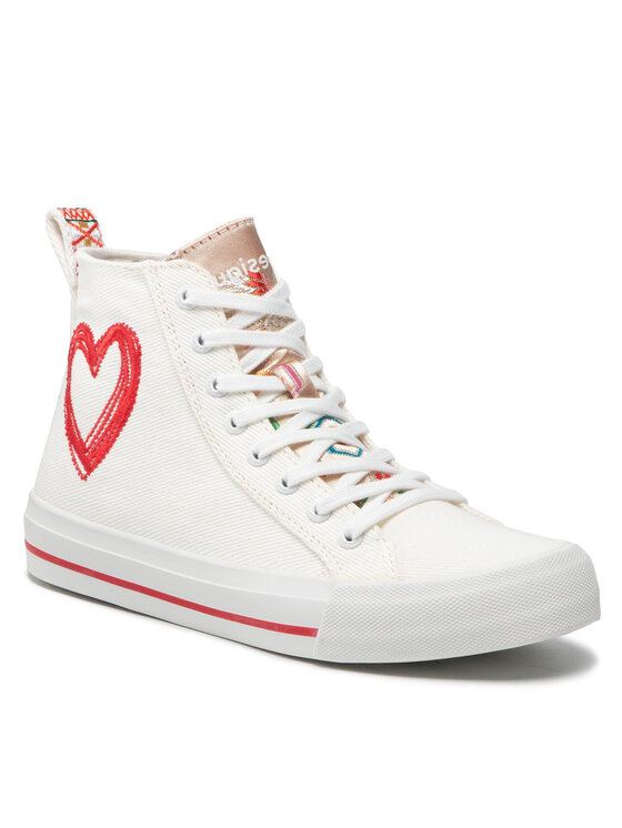 Sneakers Beta Heart 22SSKA03 Bianco