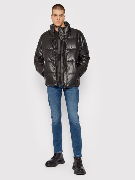 Giacca in similpelle Faux Leather Puffa K10K107492...