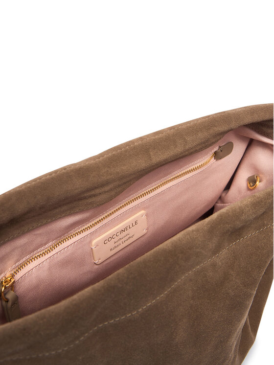 Coccinelle Coccinelle Torebka V9G Coccinellelidia Suede Bim E1 V9G 13 03 01 Beżowy ciemny