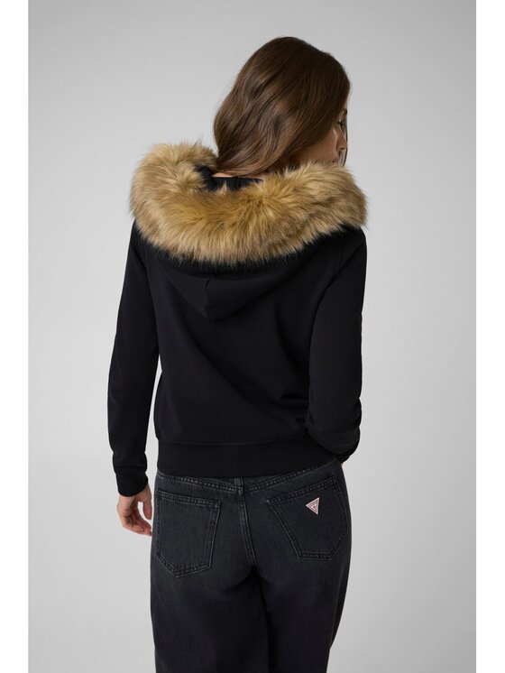 Guess Jeans Guess Jeans Bluza 184164 Czarny Classic Fit