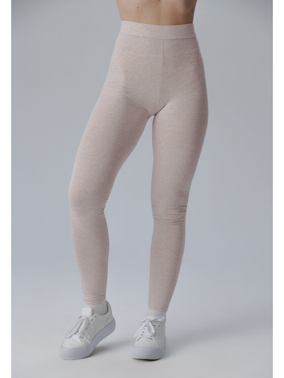Legginsy LAURELLA, Rozmiar M, Beżowe, 3SS020