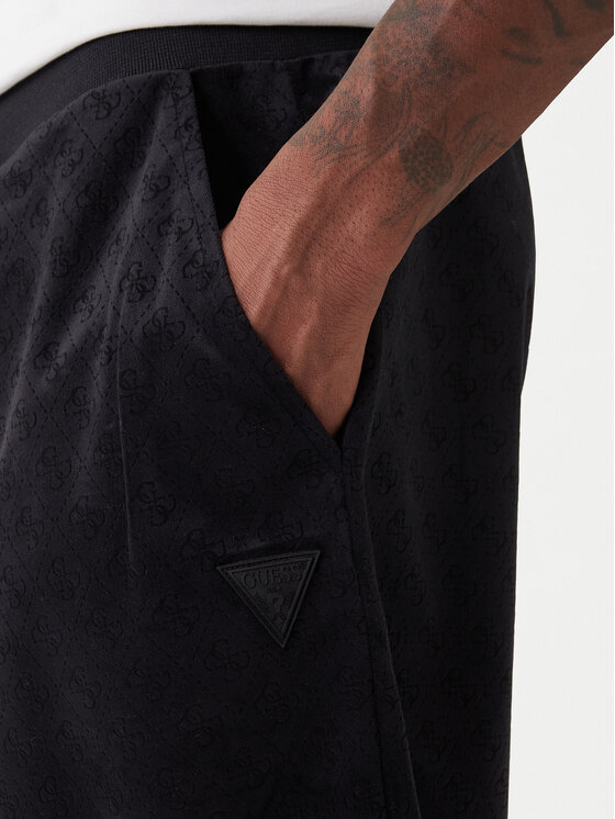 Guess Guess Pantaloni da tuta Z6RB14 KD612 Nero Regular Fit