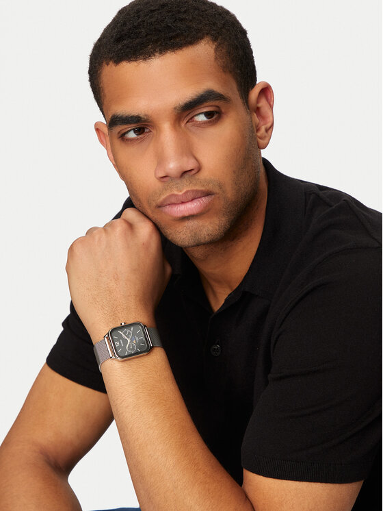 Casio Casio Laikrodis Classic MTP-M305M-1AVER Sidabrinė