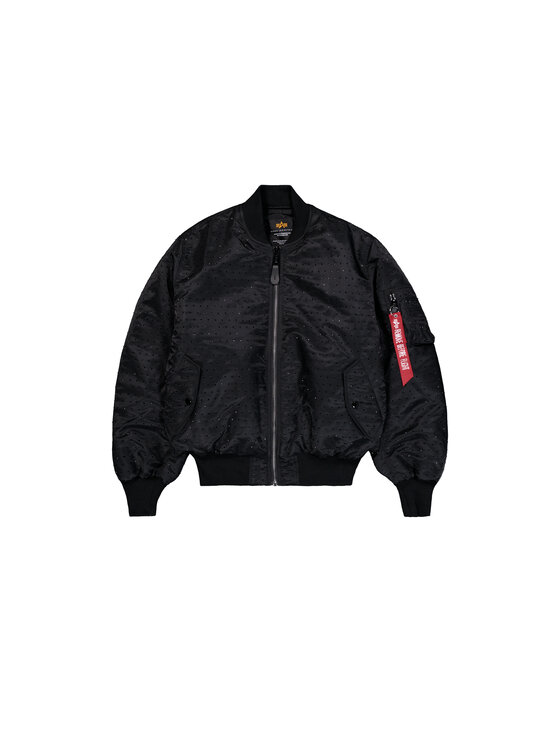 Alpha Industries Alpha Industries Kurtka bomber MA-1 Crystal Unisex Bomber Jacket Czarny Core Fit