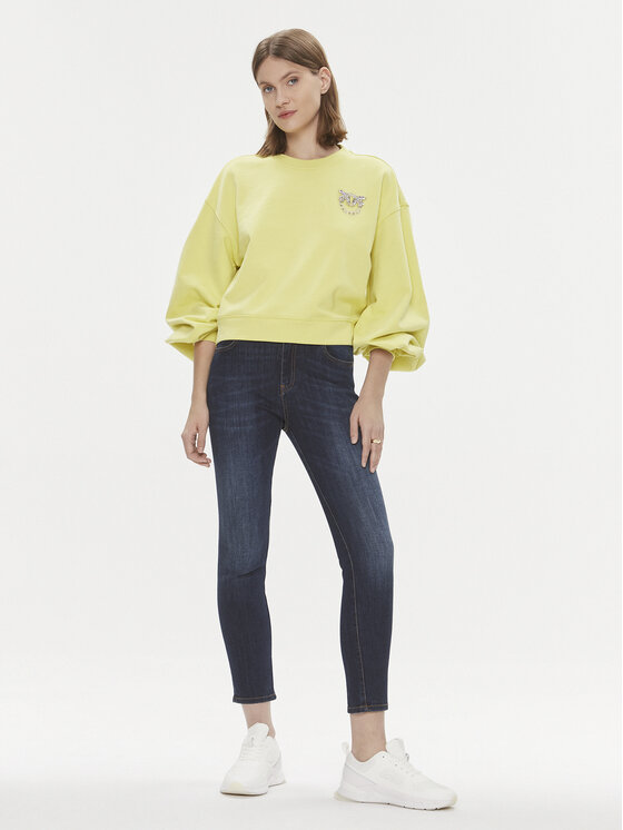 PINKO Pinko Світшот Ceresole Maglia . 102827 A1R8 Жовтий Regular Fit