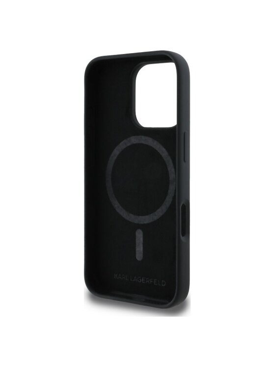 KARL LAGERFELD KARL LAGERFELD Etui na telefon Apple iPhone 16 Pro Max Czarny