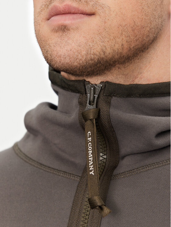 C.P. Company C.P. Company Pulóver 18CMSS162A006090M Szürke Regular Fit