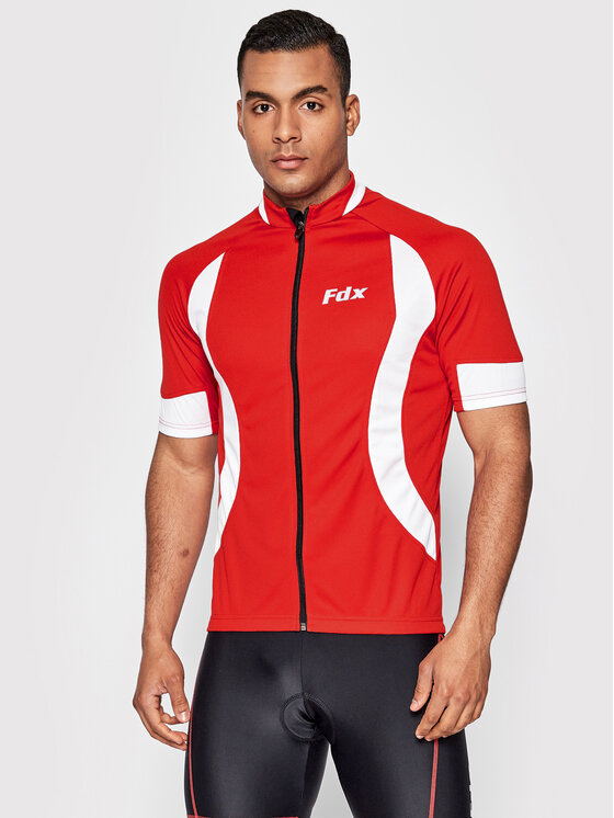 Maglietta da ciclismo Race Quality 1090 Rosso Slim...