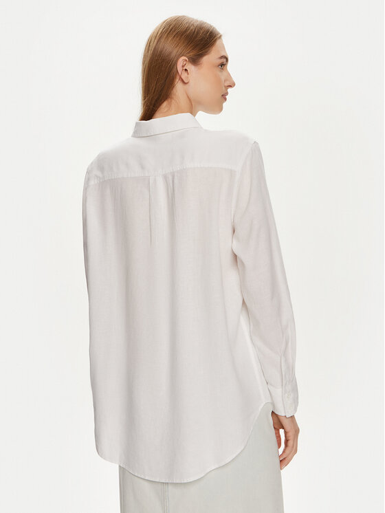 Vero Moda Vero Moda Koszula Linn 10305085 Biały Relaxed Fit