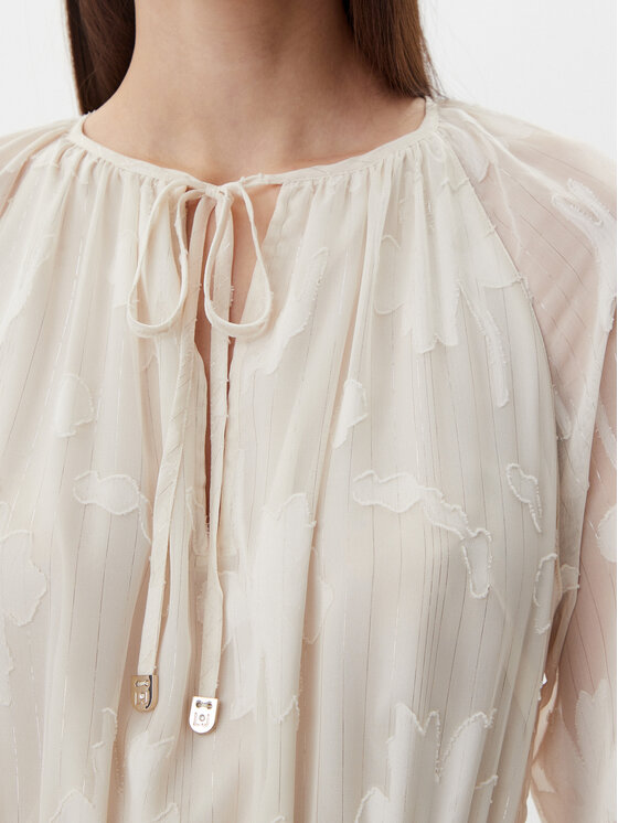Liu Jo Liu Jo Vasarinė suknelė WA5321 T4304 Écru Regular Fit