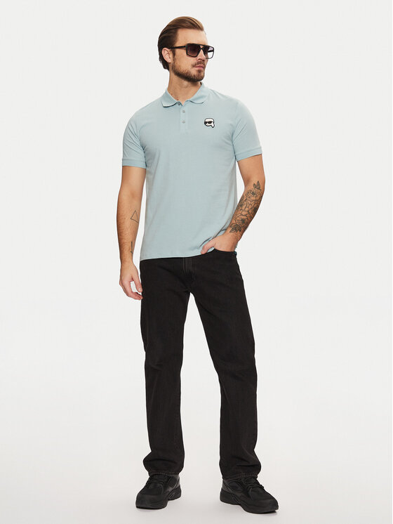 KARL LAGERFELD KARL LAGERFELD Poloshirt 745710 551224 Himmelblau Regular Fit