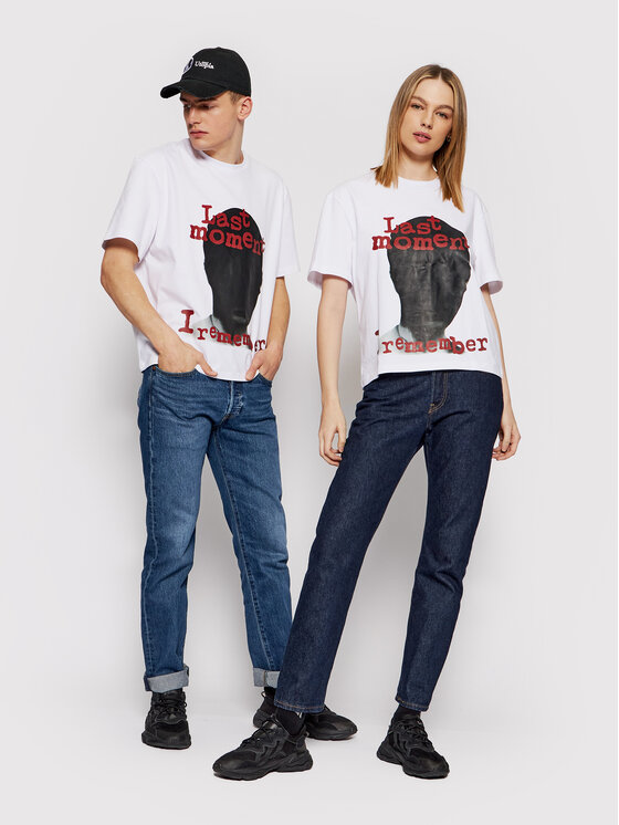 T-shirt Unisex Last Moment Bianco Regular Fit