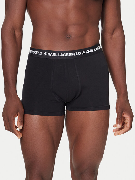 KARL LAGERFELD KARL LAGERFELD Set di 3 boxer A4M47002 Nero