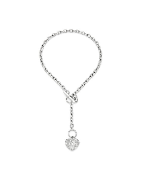 Guess Guess Náhrdelník JUBN04 494JW Stříbrná