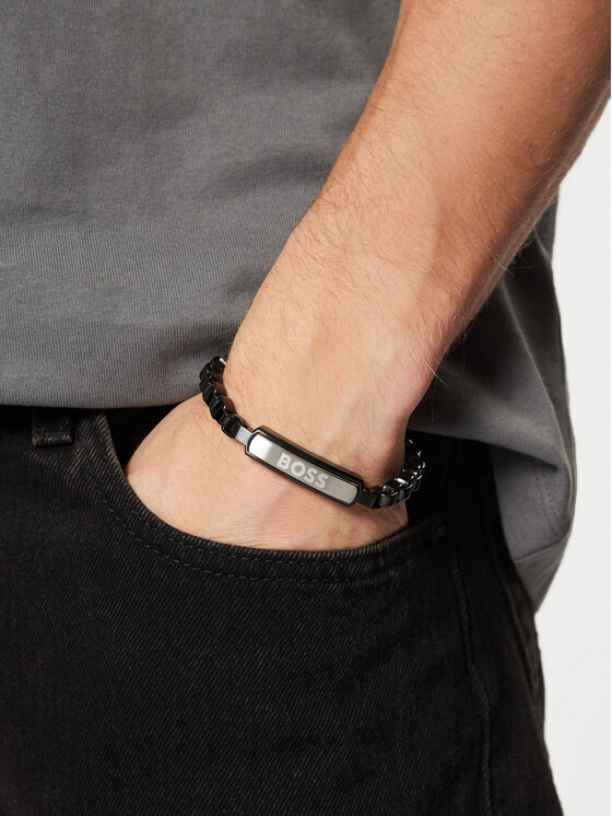BOSS BOSS Narukvica 1580598S Crna