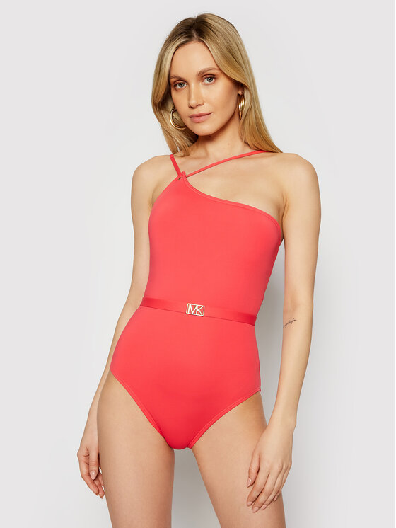 MICHAEL Michael Kors MICHAEL Michael Kors Badeanzug Cruise 2020 MM6Q542 Rot