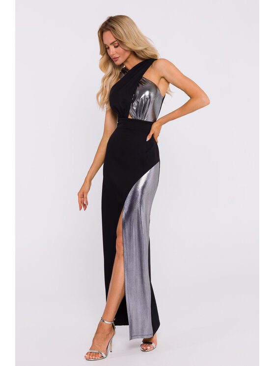 Made of Emotion Made of Emotion Abito da sera M835 Nero Sexy Straight Fit
