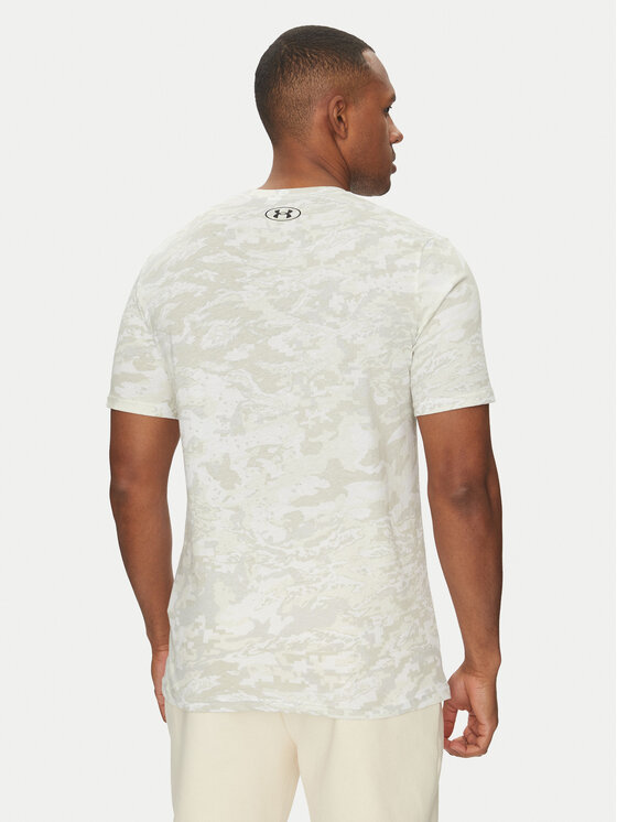 Under Armour Under Armour Marškinėliai ABC 1357727 Balta Regular Fit